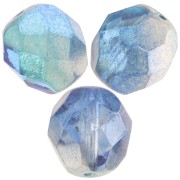Facettes 8 mm - Crystal Blue Metallic x20|raw }}