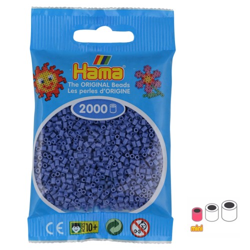Perles à repasser Hama MINI 2.5 mm - Lavande (n°107) x2000