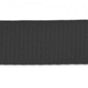 Ruban gros grain 10 mm Noir x 20m