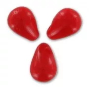 Mini-Gouttes 4x6 mm Red Corail x50