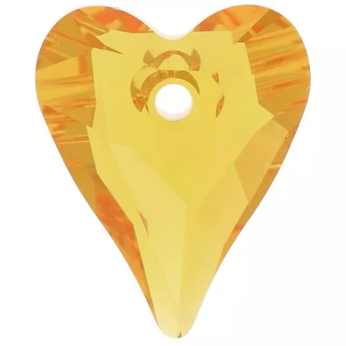 Coeur PureCrystal Wild 6240 12 mm Sunflower x1