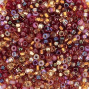 Mix de rocailles Miyuki 11/0 MIX-46 - Cranberry Harvest x8gr|raw }}