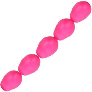 Perles poires nacrées PureCrystal 5821 11x8 mm - Crystal Neon Pink Pearl x5