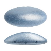 Athos 3D 3 trous® par Puca® 20x10 mm - Light Blue Metallic Mat x1|raw }}