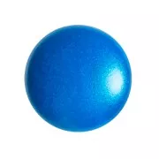 Cabochon rond en verre par Puca® 18 mm - Capri Blue Pearl x1