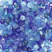 Mix de rocailles Miyuki 8/0 MIX-02 - Blueberry Pie x8g|raw }}