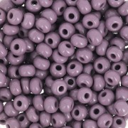 Preciosa Perles rocailles 6/0 4 mm - Opaque Lilas x20g