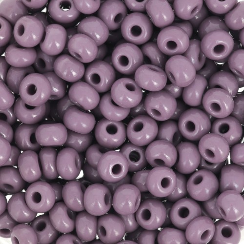 Preciosa Perles rocailles 6/0 4 mm - Opaque Lilas x20g