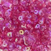 SuperDuo 2.5x5 mm - Summer Rainbow Pink x10g