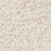 Rocaille Miyuki 11/0 591 - Ivory Pearl Ceylon - paquet de 100g|raw }}