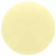 Cabochon rond 12 mm en résine opaque - Jaune pâle x1