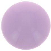 Cabochon rond 12 mm en résine opaque - Violet clair x1