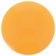 Cabochon rond en résine opaque 12 mm - Mandarine x1