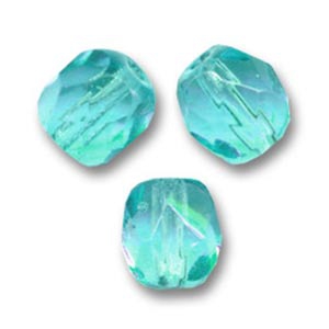 Facettes 2 mm Teal x50