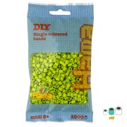 Perles à repasser Hama MIDI 5 mm - Citron vert (n°104) x1000