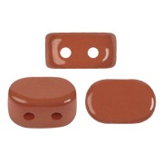 Perles en verre Lipsi® par Puca® 4x6 mm - La Divine Terracotta x10g