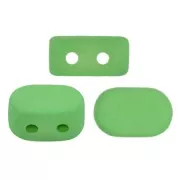 Perles en verre Lipsi® par Puca® 4x6 mm - La Divine Pistachio Mat x10g