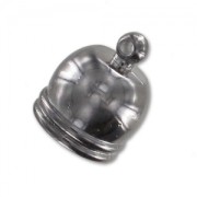 Embout en résine CCB pour corde 12mm black nickel x1