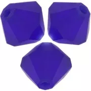 Perles toupies Preciosa - Rondelle Bead 5 mm - Cobalt Blue Matt x12