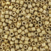 Miyuki Delica 15/0 DBS0334 - Mat 24kt Gold Light Plated x5g|raw }}