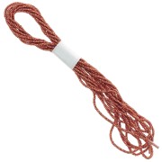 Fil métallisé - Facets Kreinik pour la broderie - 1.7 mm - Copper (021) x2.5m