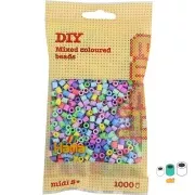 Assortiment de perles à repasser Hama MIDI 5 mm Multi Pastel (n°50) x1000