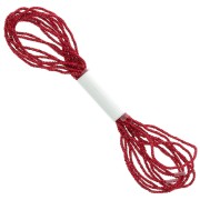 Fil métallisé - Facets Kreinik pour la broderie - 1.7 mm - Rouge (003) x2.5m