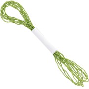 Fil métallisé Petite Facets Kreinik pour la broderie 1.3mm Chartreuse (015) x2.5m