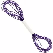 Fil métallisé Petite Facets Kreinik pour la broderie 1.3mm Amethyst (026) x2.5m