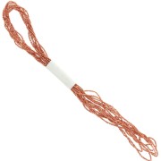 Fil métallisé Petite Facets Kreinik pour la broderie 1.3 mm Copper (021) x2.5m|raw }}