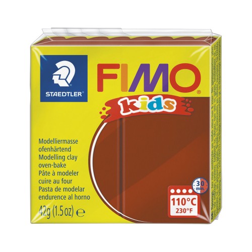 Pâte Fimo Kids 42gr Marron (n°7)