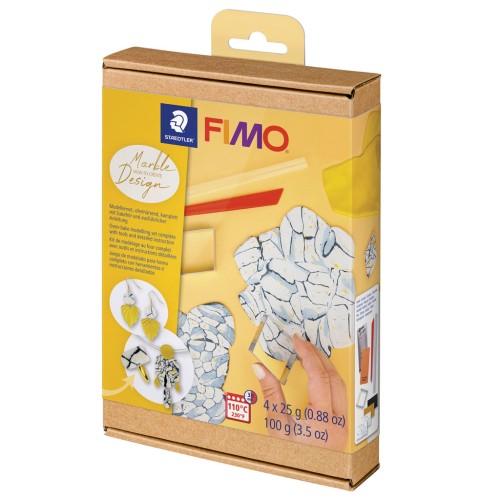 Kit de modelage Fimo - Effet Marbre x1