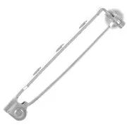 Support de broche 33 mm Argenté x1