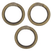 Anneaux fermés 5x0.7 mm - Bronze x25|raw }}