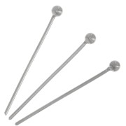 Clous tête boule 20x0.6 mm - Acier inoxydable 304L x200