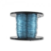 Fil de cuivre 0.30 mm Bleu Clair x 70 m