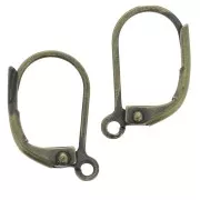Dormeuses 14 mm - Bronze x4