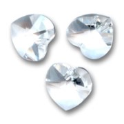 Coeurs PureCrystal 6228 10,3x10 mm Crystal  Unfoiled  x6