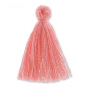 Pompon imitation coton 27-30 mm Light Peach x1