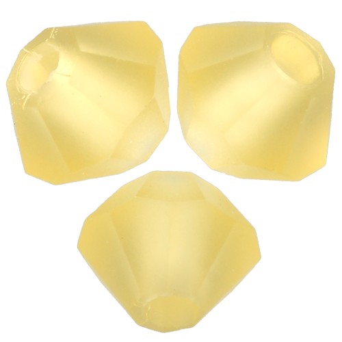 Perles toupies Preciosa - Rondelle Bead 3 mm - Acid Yellow Matt x30