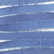 Lacet daim 5 mm bleu x 2 m|raw }}