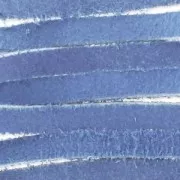 Lacet daim 5 mm bleu x 2 m