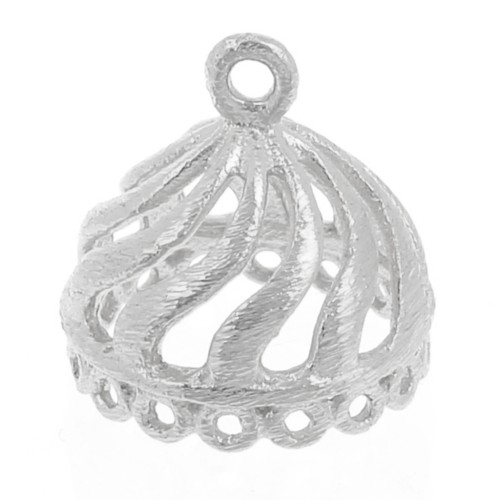 Pendentif Jhumka 16 anneaux - 13 mm - Argent 925 x1