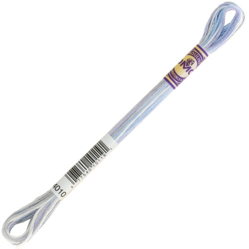 Fil à broder DMC Mouliné Color Variations - Jour de pluie (4010) x8m