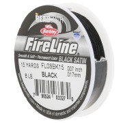 Fil Fireline - Tresse fusionnée 0.17 mm (8LB) Black Satin x13 m|raw }}