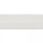 Biais en polycoton 20 mm Blanc x 1m|raw }}