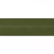 Biais en polycoton 20 mm Khaki x 1m