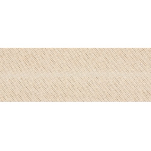 Biais en polycoton 20 mm Beige  x 1m