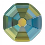 Solaris PureCrystal 2611 10 mm Crystal Iridescent Green x1