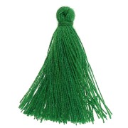 Pompon imitation coton 27-30 mm Vert x1